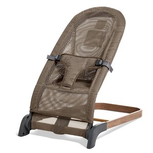 Grungis Ergonomic Baby Bouncer,Foldable Baby Bouncer Seat with 3 Height Adjustments,Portable Newborn Rocker for Babies 0-6 Months Mesh - 1 of 4