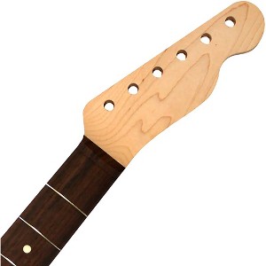 Allparts TRO-62 Telecaster Replacement Neck, Maple With Rosewood Veneer Fretboard - 1 of 3