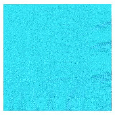 50ct Turquoise Dinner Napkin