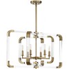 Savoy House Rotterdam 6 - Light Pendant in  Warm Brass - 3 of 4