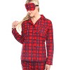Women's Three-Piece Pajama Set - White Mark - 2 of 3