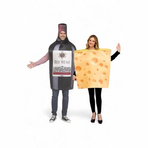 Fun World Wine & Cheese Adult Costume - 1 of 4