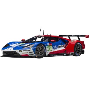 Ford GT #68 Sebastien Bourdais - Joey Hand - Dirk Muller 24H of Le Mans (2019) 1/18 Model Car by Autoart - 1 of 4