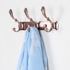 Unique Bargains Stainless Steel Wall Mounted Rust-Resistant Coat Hooks - 2 of 4
