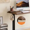 Sapphtopaz Modern Standing Computer Desk with Electric Height Adjust Ergonomic Study Desk with Sturdy Steel Legs Office Desk for Home Office - 4 of 4