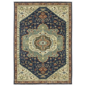Oriental Weavers Francesca FR09F Blue / Multi Indoor Area Rug - 5'3" x 7'6" - 1 of 4