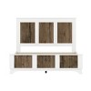 Full Size Farmhouse Platform Bed with Frame, Rustic Wooden Slat Panel Design and Sturdy Plywood Support System-Maison Boucle - 4 of 4