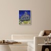 Art Remedy Vincent van Gogh - The Church in Auvers Van Gogh Classic Fields and Floral Wall Art Framed - 2 of 4