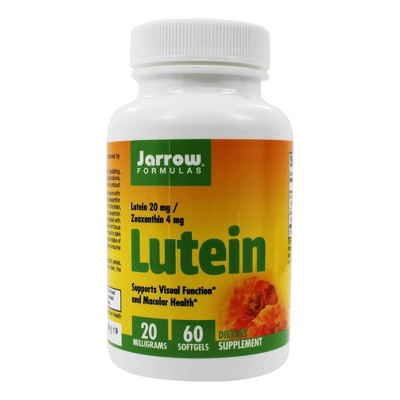 Jarrow Formulas Lutein 20 mg. Supplement  -  60 Count