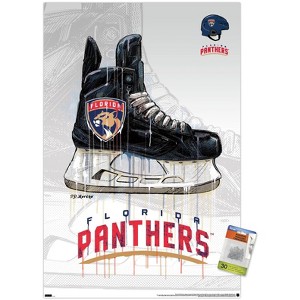 Trends International NHL Florida Panthers - Drip Skate 21 Unframed Wall Poster Prints - 1 of 4
