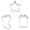 R&M International 3 Piece Good Tidings Cookie Cutter Set - 3 of 3