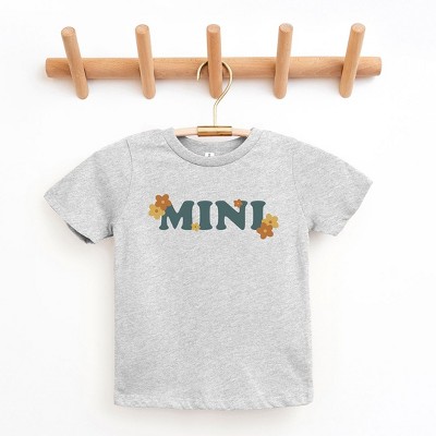 The Juniper Shop Boho Mini Flowers Toddler Short Sleeve Tee
