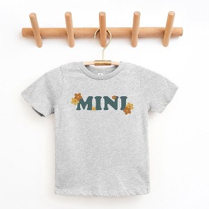The Juniper Shop Boho Mini Flowers Toddler Short Sleeve Tee - 1 of 2
