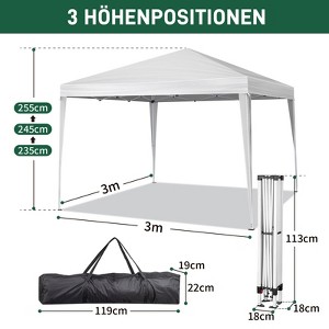 Karl Home | 10 Ft. W x 10 Ft. D Steel Pop-Up Canopy - 1 of 1