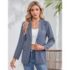 Women Business Casual Blazers with Lined Professional Work Suit Jacket with Pockets - 4 of 4