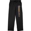 Star Wars The Mandalorian The Child Mens Black Sleep Pajama Pants - 2 of 2