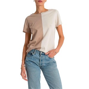 n:philanthropy Womens Murphy Colorblock Basic T-Shirt - 1 of 1
