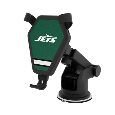 Keyscaper New York Jets Stripe 10-Watt Wireless Car Charger