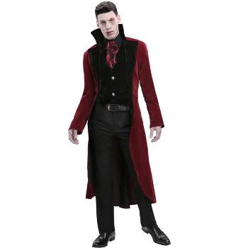 Fantasia masculino de vampiro Plus Size - Men's Plus Size Dashing