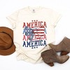 Simply Sage Market America Wave Stacked Coquette Garment Dyed Tee - 3 of 4