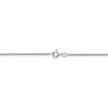 Black Bow Jewelry 1.25mm Sterling Silver Diamond Cut Solid Octagonal Box Chain Necklace - 3 of 4