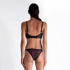 LECHERY Women's Lustrous Sheer Plunge Bralette - 2 of 2