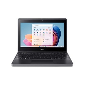 Acer TravelMate - 11.6" Touchscreen Laptop Intel N100 3.40GHz 8GB 128GB SSD W11P | TMB311R-33 | NX.VYNAA.001 - Manufacturer Refurbished - 1 of 4