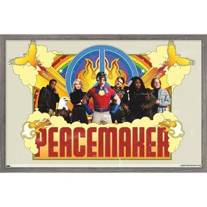 Trends International DC Comics TV Peacemaker - Group Framed Wall Poster Prints - 1 of 4