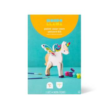 Paint-Your-Own Unicorn Wood Craft Kit - Mondo Llama™