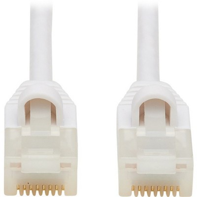 Tripp Lite Cat6a Ethernet Cable, 10G Certified, Antibacterial, Snagless, 5ft, Model N262AB005WH