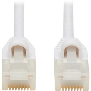 Tripp Lite Cat6a Ethernet Cable, 10G Certified, Antibacterial, Snagless, 5ft, Model N262AB005WH - 1 of 4
