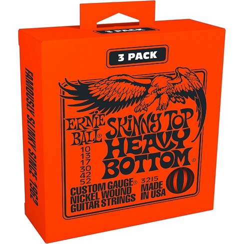 Ernie Ball Slinky Guitar strings with Choice of 20 Gauges - Including  singles