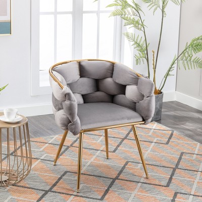 Runesay Velvet Single Sofa Chair Household