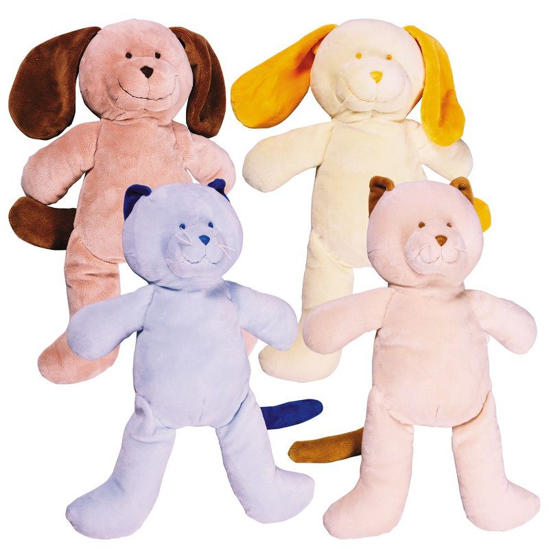 Kaplan Early Learning Plush Lovable Cats and Dogs - Set of 4, 1 of 6