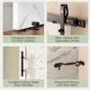 Manufactured Wood Paneled Sliding Barn Door with Installation Hardware Kit,Sliding Closet Door with PVC Surface - 4 of 4