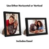 Americanflat 8x11 Picture Frame with Shatter-Resistant Glass - Signature Collection - Gallery-Style Frames Made of Engineered Wood - Black - 4 of 4