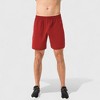 Anna-Kaci Active Men's Elastic Waist Athletic Shorts with Above-Knee Length and Relaxed Fit Design - 2 of 4