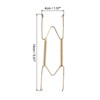 Unique Bargains Stainless Steel Invisible Design Tip Protector Wall Plate Hangers - 2 of 4