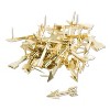 U Brands Fashion Push Pins Steel Gold 3/8" 36/Pack 3083U06-24 - 2 of 4