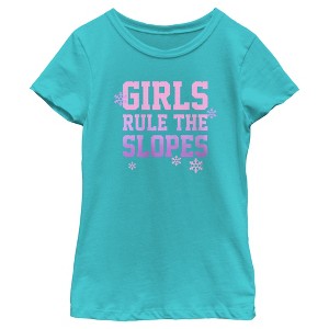 Girl's Lost Gods Girls Rule the Slopes T-Shirt - 1 of 4