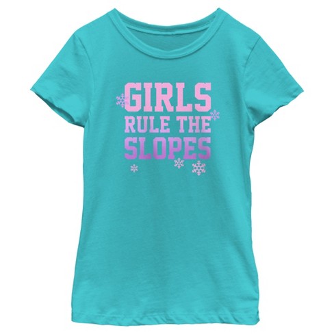 Girl's Lost Gods Girls Rule the Slopes T-Shirt - image 1 of 4