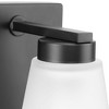 Progress Lighting Tanner 1 - Light Vanity in  Matte Black - 2 of 4