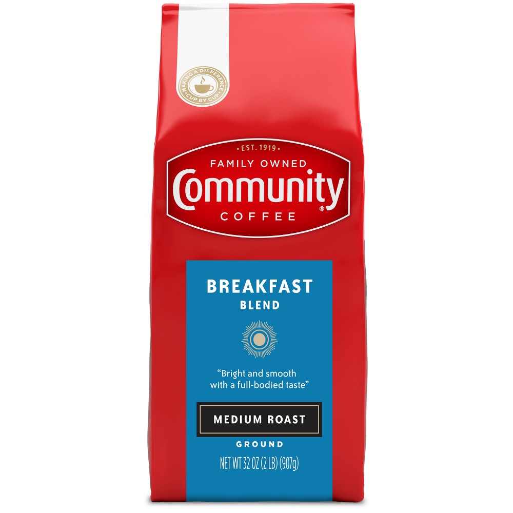 Photos - Coffee Community  Breakfast Blend Medium Roast Ground  - 32oz