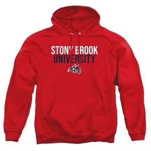Stony Brook University Official Stacked Adult Pull-Over Hoodie - 1 of 4