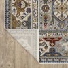 Captiv8e Designs Hanford Global Bordered Medallion Blue/Gray Rug - 4 of 4