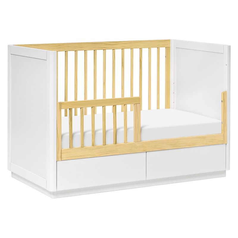 Babyletto Bento 3-in-1 Convertible Storage Crib with Toddler Bed Conversion Kit and Drawers, 3 of 8