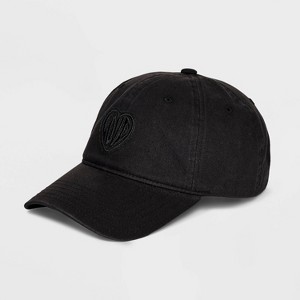 Concept One Love Embroidered Dad Hat – Black: Cotton Twill, Adjustable Strap, Midweight Fabric - 1 of 4