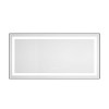 48 x 24 Inch LED Bathroom Mirror with Front and Backlight, Wall Mounted Vanity Mirror with Aluminum Frame, Anti-Fog,Memory,3 Colors, Stepless Dimmable - 3 of 4