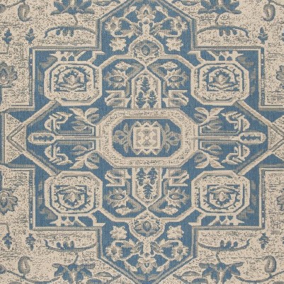 blue/creme
