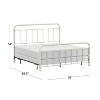 Kirkland Bed Set White - Hillsdale Furniture - 3 of 4
